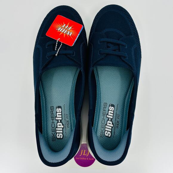 Skechers Women's Slip-ins: On-the-GO Flex - Top Notch Navy 136543W Size 11 Wide - Picture 9 of 13